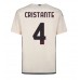 AS Roma Bryan Cristante #4 Borta matchtröja 2023-24 Kortärmad Billigt